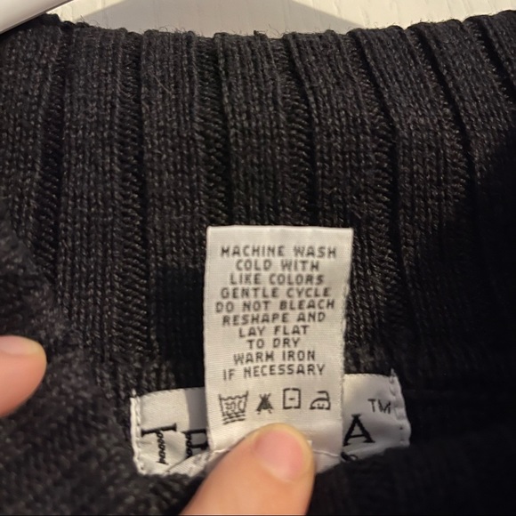 ✨Tribeca Studio Black XL Chunky Turtleneck Sweater✨ - Picture 4 of 6